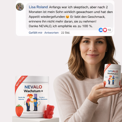 GENEUP+ Gummies: Natürliche Vitamine für gesundes Wachstum